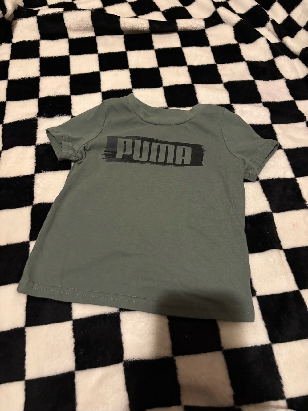 12 month puma green tshirt